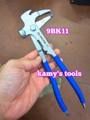 Kìm đầu búa tháo đóng chì cân mâm bánh xe model 9BK11 Kingtony, kềm đầu búa