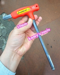 Lục Giác Chữ T Đầu Bi Standard 2mm 2.5mm 3mm 4mm 5mm 6mm 8mm 10mm