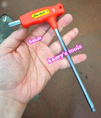 Lục Giác Chữ T Đầu Bi Standard 2mm 2.5mm 3mm 4mm 5mm 6mm 8mm 10mm