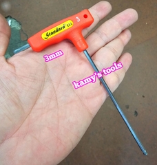 Lục Giác Chữ T Đầu Bi Standard 2mm 2.5mm 3mm 4mm 5mm 6mm 8mm 10mm