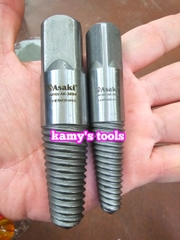 Dụng Cụ Mũi Ren Ta Rô Lấy Đầu Ống Nước Bu Lông Ốc Gãy Asaki Ak-3693 M25-M35 Và Ak-3694 M35-M50