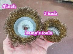 Chén cước 3 inch 75mm 4 inch 100mm loại dày tán M10x1.5 và M14x2.0