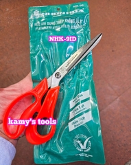 Kéo nguyễn đình cán nhựa dài 9 inch 225mm NHK-9ID thép không rỉ chính hãng nhơn hòa nguyễn đình