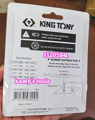 Bộ mở lấy ốc gãy kingtony model 11205SQ