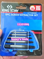 Bộ mở lấy ốc gãy kingtony model 11205SQ