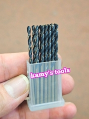 1mm 1.5mm 2mm 2.2mm 2.5mm 3mm 3.2mm 3.5mm Mũi khoan sắt inox pháp hoàng nam chính hãng đủ size