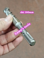 Mũi khoan bê tông đuôi gài 4 rãnh Avatar 6mm 8mm 10mm 12mm 14mm 16mm dài 160mm
