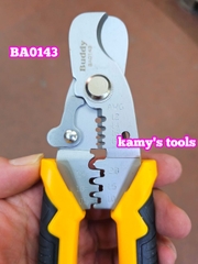 Kìm Cắt Dây Đa Năng 3 Trong 1 Buddy Ba0143 Và Ba0144, Rur R2350, Cắt Cáp, Tuốt Dây, Bấm Cos bán lẻ từng cây