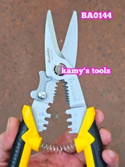 Kìm Cắt Dây Đa Năng 3 Trong 1 Buddy Ba0143 Và Ba0144, Rur R2350, Cắt Cáp, Tuốt Dây, Bấm Cos bán lẻ từng cây