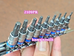 Bộ đầu tuýp lục giác sao bông 9 chi tiết Kingtony model 2109PR