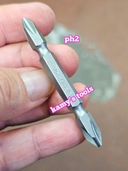 Mũi Bắn Vít 2 Đầu Bake 4 Cạnh Makita Dài 65mm PH2