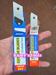 Lưỡi dao lớn nhỏ C-mart bản 18mm và 25mm A0041C và A0043