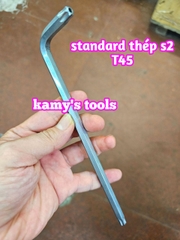 Lục giác bông sao hoa thị có lỗ thép S2 Standard T10 T15 T20 T25 T27 T30 T40 T45 T50