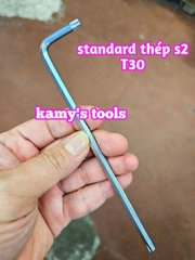 Lục giác bông sao hoa thị có lỗ thép S2 Standard T10 T15 T20 T25 T27 T30 T40 T45 T50