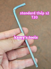 Lục giác bông sao hoa thị có lỗ thép S2 Standard T10 T15 T20 T25 T27 T30 T40 T45 T50