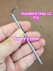 Lục giác bông sao hoa thị có lỗ thép S2 Standard T10 T15 T20 T25 T27 T30 T40 T45 T50