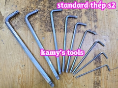 Lục giác bông sao hoa thị có lỗ thép S2 Standard T10 T15 T20 T25 T27 T30 T40 T45 T50