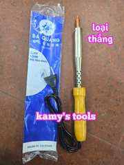 Mỏ Hàn Chì Cán Gỗ Bá Quang 100w