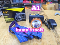 A1 Đèn pin đội đầu LED siêu sáng kamytools