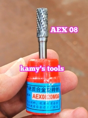 Mũi Mài Mũi Doa Hợp Kim Thép Aex 6mm 8mm 10mm 12mm 14mm 16mm