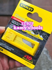 Lưỡi Dao Rọc Cáp Thẳng Stanley 11-921 (10 Lưỡi/Hộp), Lưỡi Dao Stanley