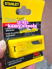 Lưỡi Dao Rọc Cáp Thẳng Stanley 11-921 (10 Lưỡi/Hộp), Lưỡi Dao Stanley