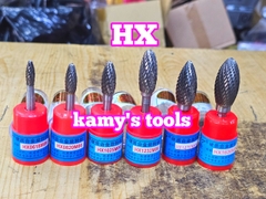 Mũi Mài Mũi Doa Hợp Kim Thép Hx 6mm 8mm 10mm 14mm 16mm