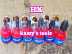 Mũi Mài Mũi Doa Hợp Kim Thép Hx 6mm 8mm 10mm 14mm 16mm