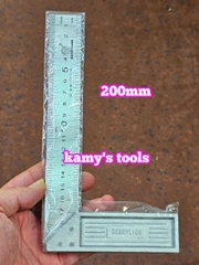 Thước ê ke đo góc vuông 20cm 25cm 30cm 50cm Berrylion model 070702200, 070702250, 070702300, 070702500