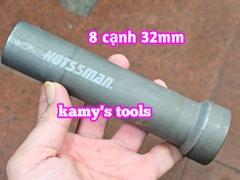 Tuýp Khẩu Mở Bắn Cổ Chén Phốt 8 Giác 32mm Dài 157mm Hotssman