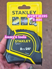Thước Cuộn 8m Stanley Bản 25mm Tylon Stht36195 (Thước Dây 8m, Thước Kéo 8m)