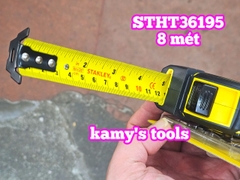 Thước Cuộn 8m Stanley Bản 25mm Tylon Stht36195 (Thước Dây 8m, Thước Kéo 8m)
