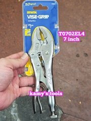 Kìm bấm chết Irwin Vise grip 5 inch 7 inch model T0902EL4 và T0702EL4