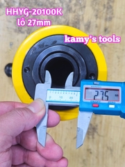 HHYG-20100K Kích thủy lực có lỗ rỗng tâm TLP 20 tấn hành trình 100mm lỗ 27mm 223mm-323mm