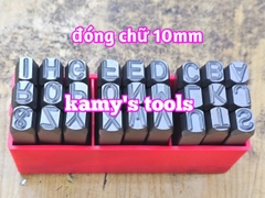 bộ đóng chữ xuôi TOP YC-601 10mm YC-601-10.0