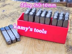 bộ đóng chữ xuôi TOP YC-601 10mm YC-601-10.0