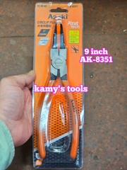 Kìm Mở Phe Asaki 9 inch 225mm Cong Thẳng Bóp Vào Bung Ra AK-8330 AK-8344 AK-8337 AK-8351