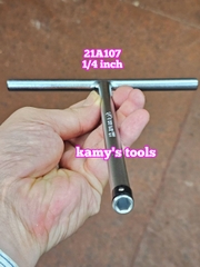 Cần tuýp chữ T Kingtony lỗ 1/4 inch model 21A107 dài 175mm