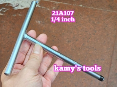 Cần tuýp chữ T Kingtony lỗ 1/4 inch model 21A107 dài 175mm