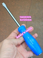 Tua vít đóng bake dẹp kingtony 6mm PH2 dài 100mm model 14810204 và 14826504 bán lẻ từng cái