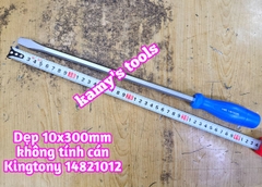Tua vít đóng đầu bake dẹp 10x300mm Kingtony 14810412, 14821012 và 14x382mm (tô vít đóng)