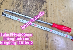 Tua vít đóng đầu bake dẹp 10x300mm Kingtony 14810412, 14821012 và 14x382mm (tô vít đóng)