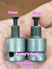 Đầu chuyển từ bulong 1/2 inch sang đầu khoan 10mm 13mm