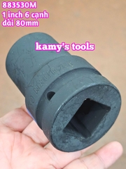 ĐẦU TUÝP 30MM LỖ 1 INCH KINGTONY MODEL 883530M1(ĐẦU TUÝP 30MM, TUÝP 30MM, ĐẦU KHẨU 30MM, ĐẦU CHỤP 30MM)