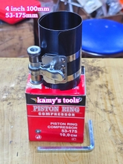 Cảo Vô Bạc Ép Xéc Măng Piston Wetools 4 inch 100mm 60-175mm, cổ dê vô bạc