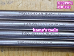 Bộ lục giác sao ngắn Kingtony 9 cây model 20309PR T10-T50