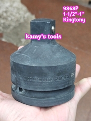 1-1/2 inch ra 1 inch Đầu chuyển đầu biến đen Kingtony 9868P 38mm ra 25mm