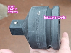 1-1/2 inch ra 1 inch Đầu chuyển đầu biến đen Kingtony 9868P 38mm ra 25mm