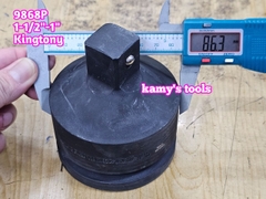1-1/2 inch ra 1 inch Đầu chuyển đầu biến đen Kingtony 9868P 38mm ra 25mm