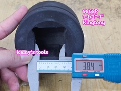 1-1/2 inch ra 1 inch Đầu chuyển đầu biến đen Kingtony 9868P 38mm ra 25mm